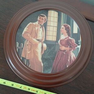 Gone with the Wind collector plate "The End of an Era"